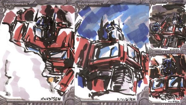 Transformers Sketch Cards By Breygent Marketing Preview G1 Cards Art  (9 of 10)